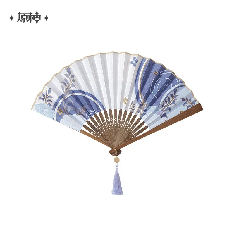 Genshin Impact - Kamisato Ayato Impression Silk Folding Fan