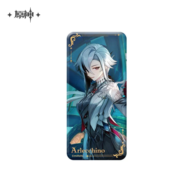 Genshin Impact Theme Square Badges