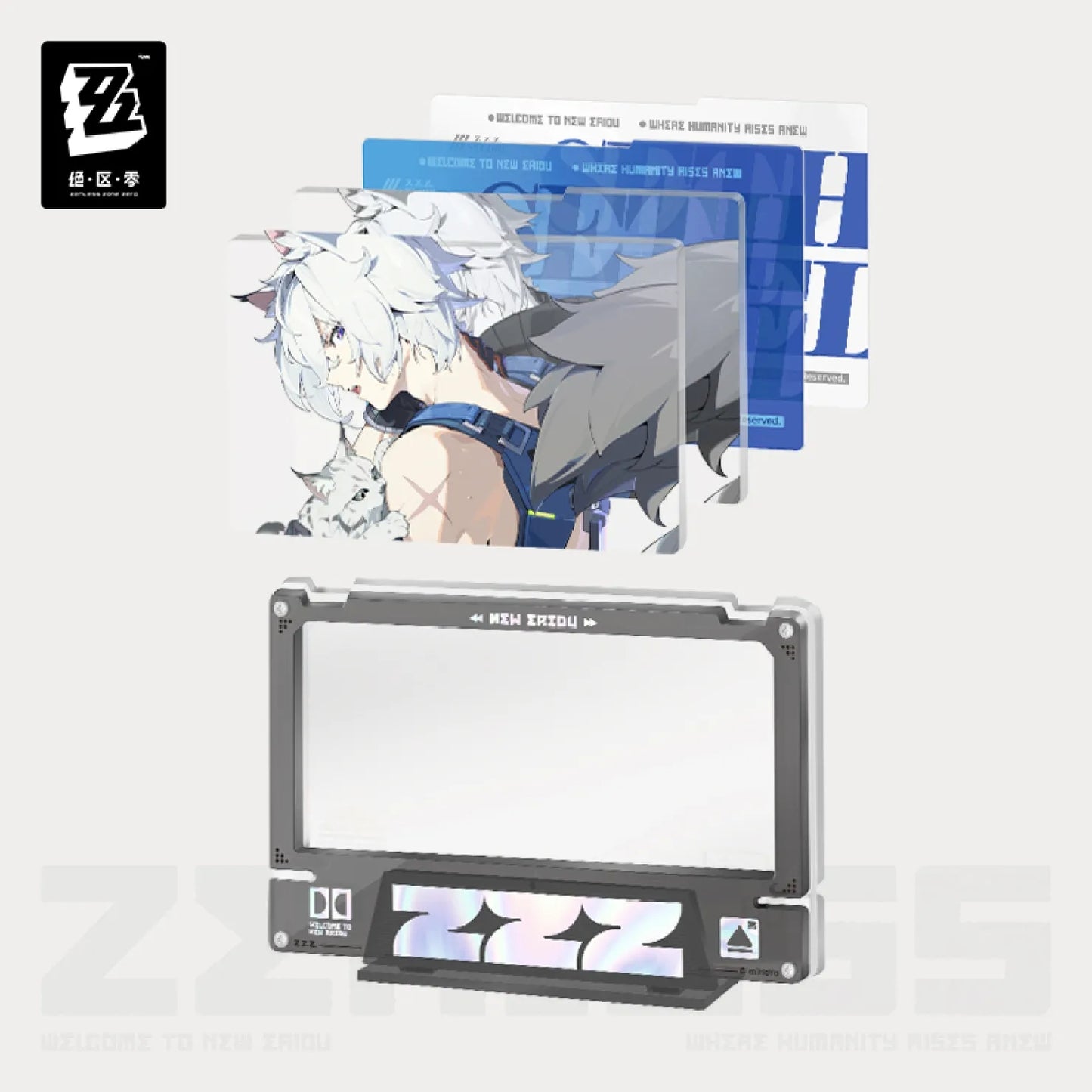 【Pre-Order】Zenless Zone Zero - Mindscape Cinema Layered Acrylic Block : Criminal Investigation Special Response Team