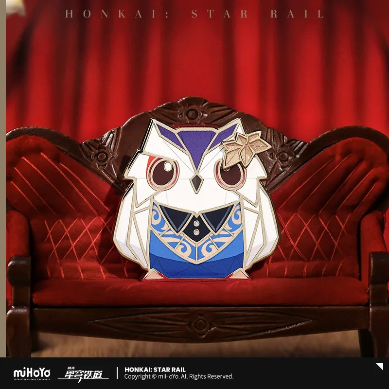 Honkai: Star Rail - Owlbert’s Reception Room Series Metal Badge