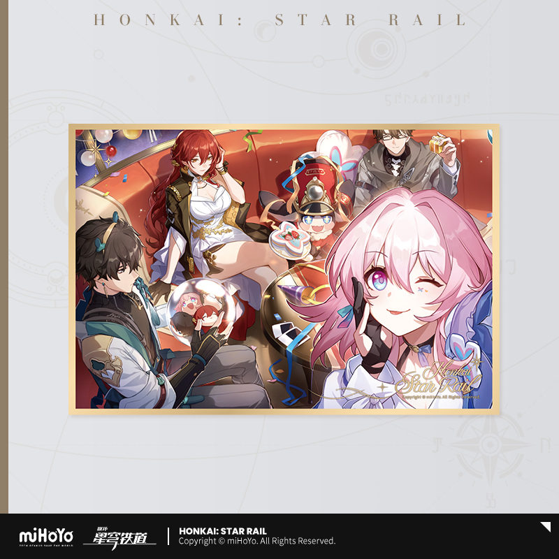 【Pre-Order】Honkai: Star Rail - Starsea Celebration Series PET Shikishi