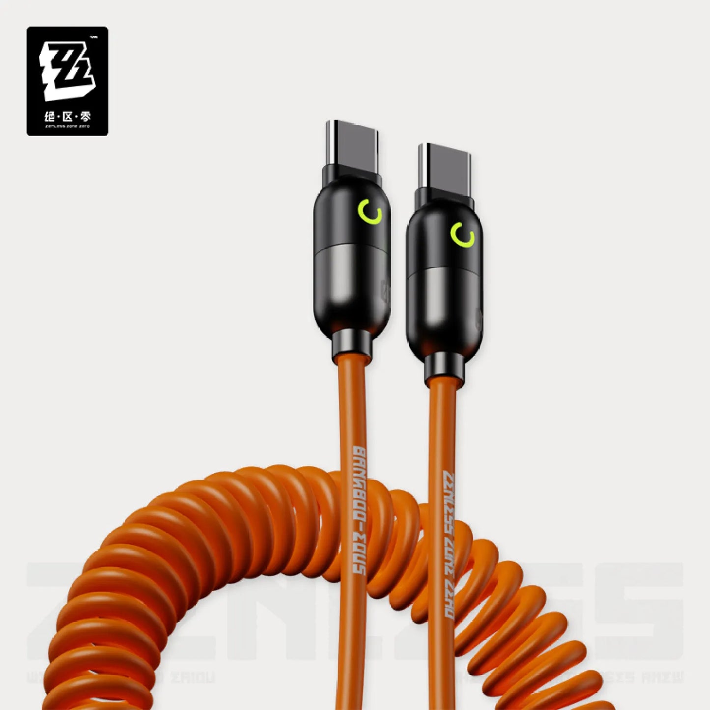 【Pre-Order】Zenless Zone Zero - Rapid Power Series: Coiled Fast Charging Data Cable