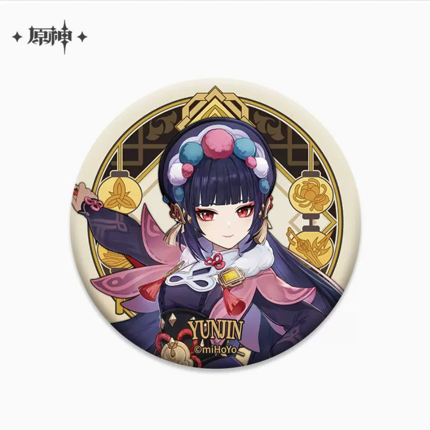 Genshin Impact - Liyue Character Badges
