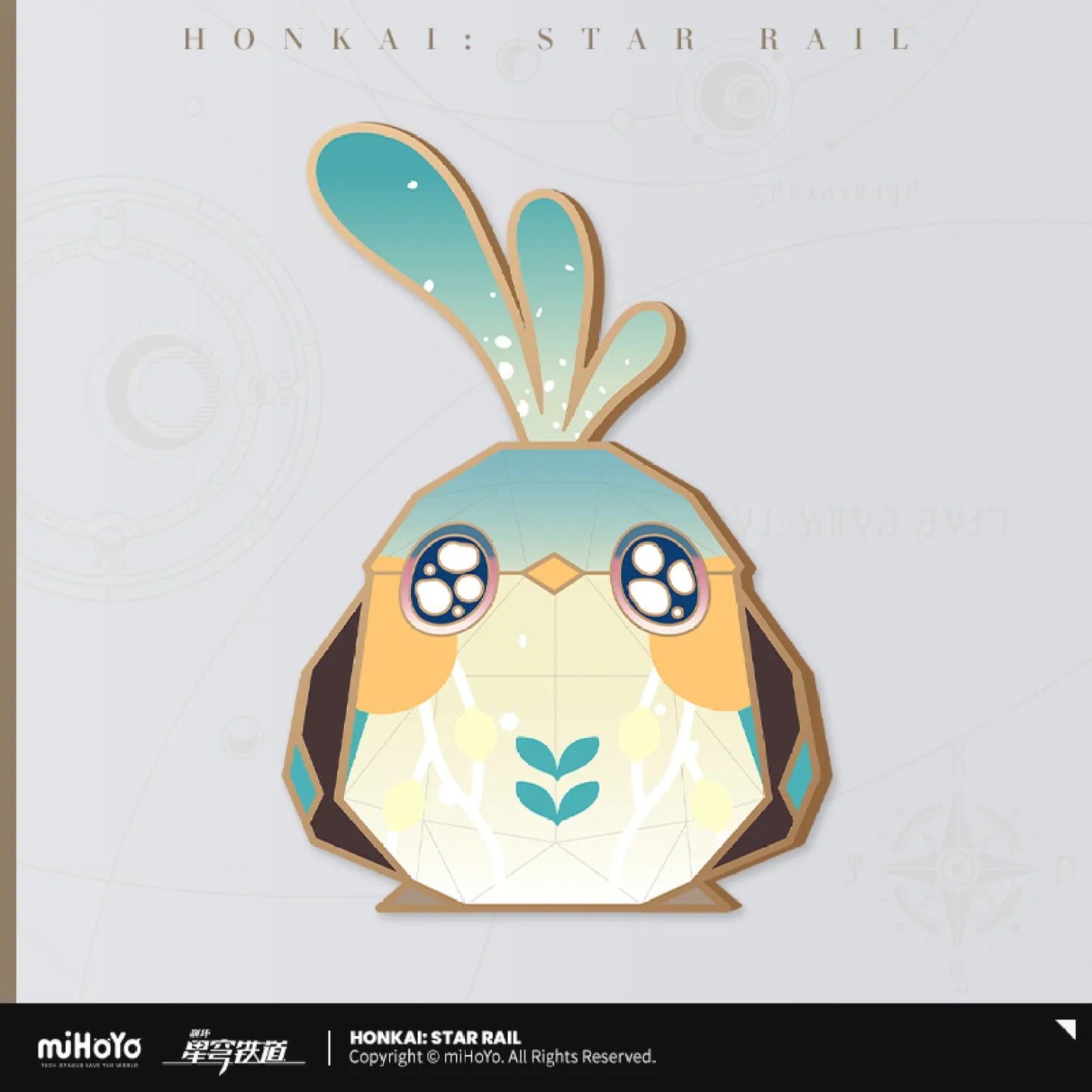 【Pre-Order】Honkai: Star Rail - Origami Bird Clash Series Metal Bookmark