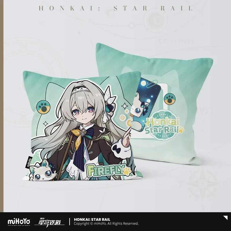 Honkai: Star Rail - Little Cat Series Square Pillow