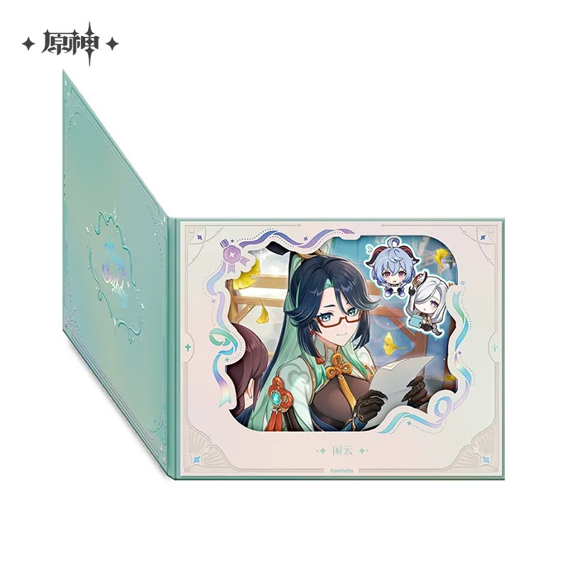Genshin Impact - Day of Destiny Birthday Series Flip-Style Framed Shikishi 2025