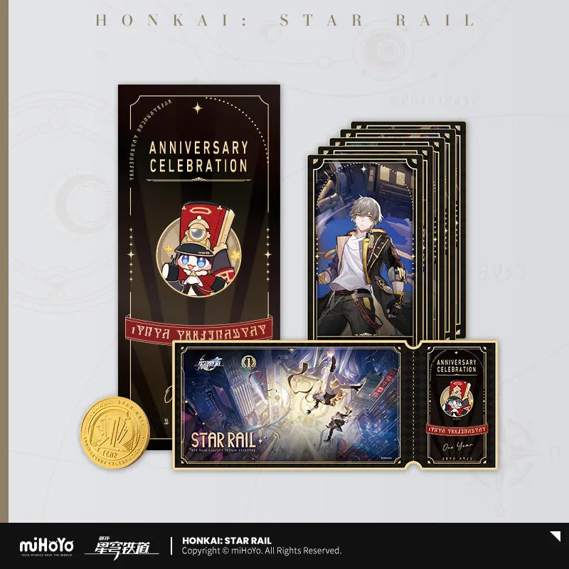 thumbnail image 2 of Honkai: Star Rail Premium Card CCG Holo Sealed Booster Box – 30 Packs (2023) 2 of 6