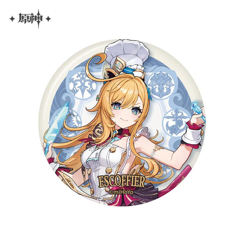 Genshin Impact - Fontaine Character Badge
