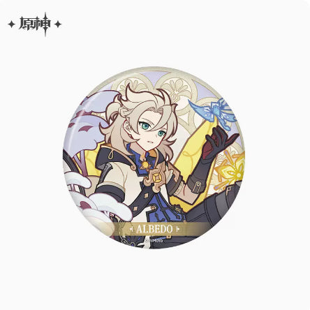 Genshin Impact Windblume's Breath Theme Badges