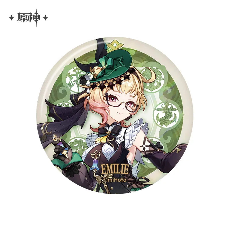 Genshin Impact - Fontaine Character Badge