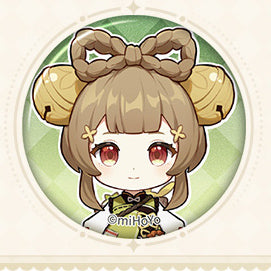 Genshin Impact - The Snapshot of a Jade-Covered Screen Series Mini Badges Set