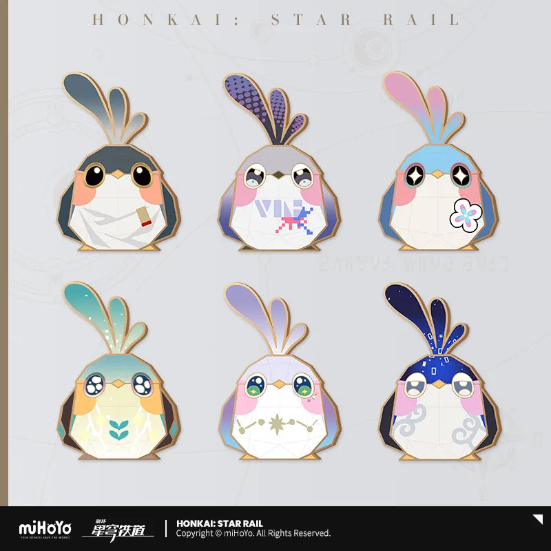 【Pre-Order】Honkai: Star Rail - Origami Bird Clash Series Metal Bookmark