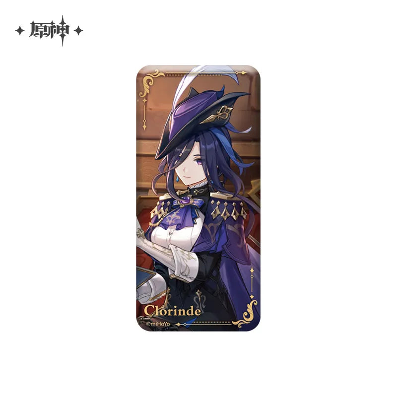 Genshin Impact Theme Square Badges