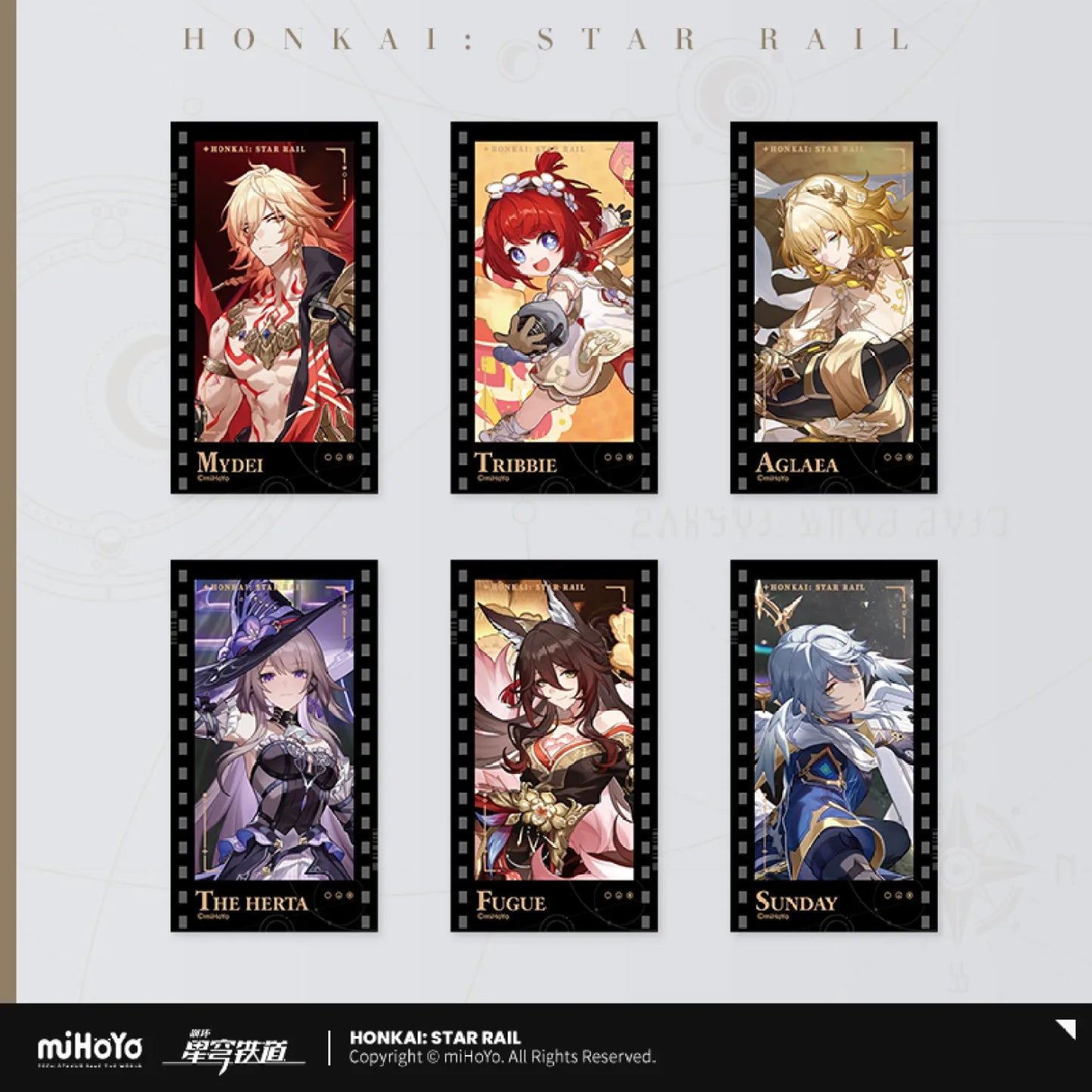 Honkai: Star Rail - All-Stars Invite Series Film Card