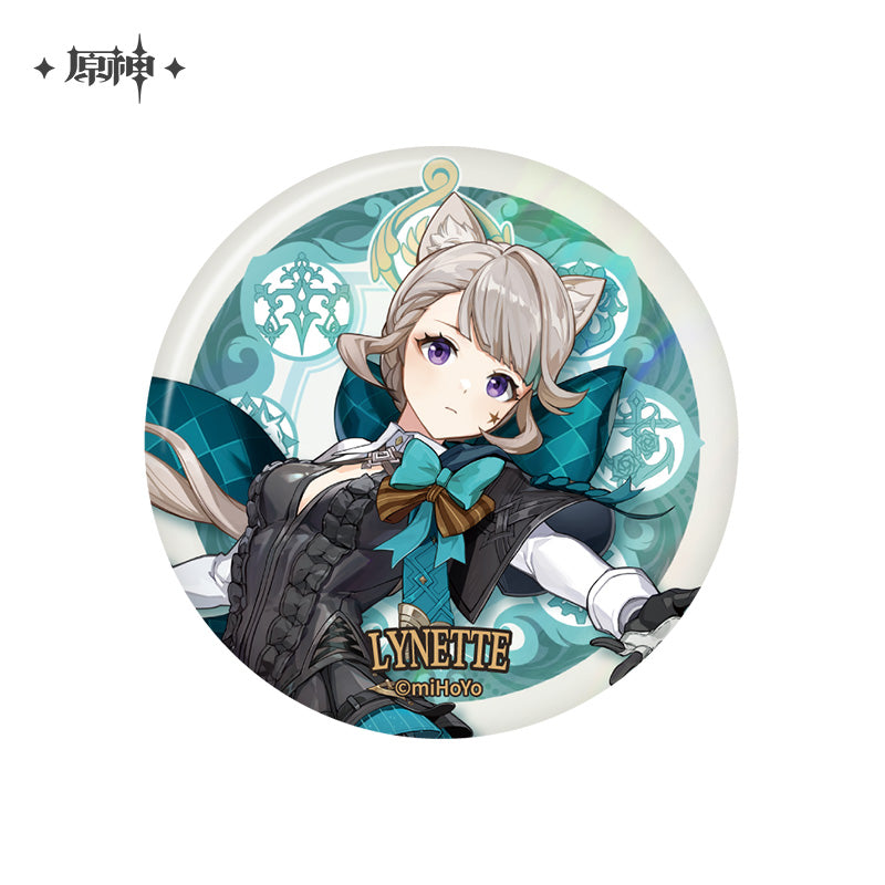 Genshin Impact - Fontaine Character Badge