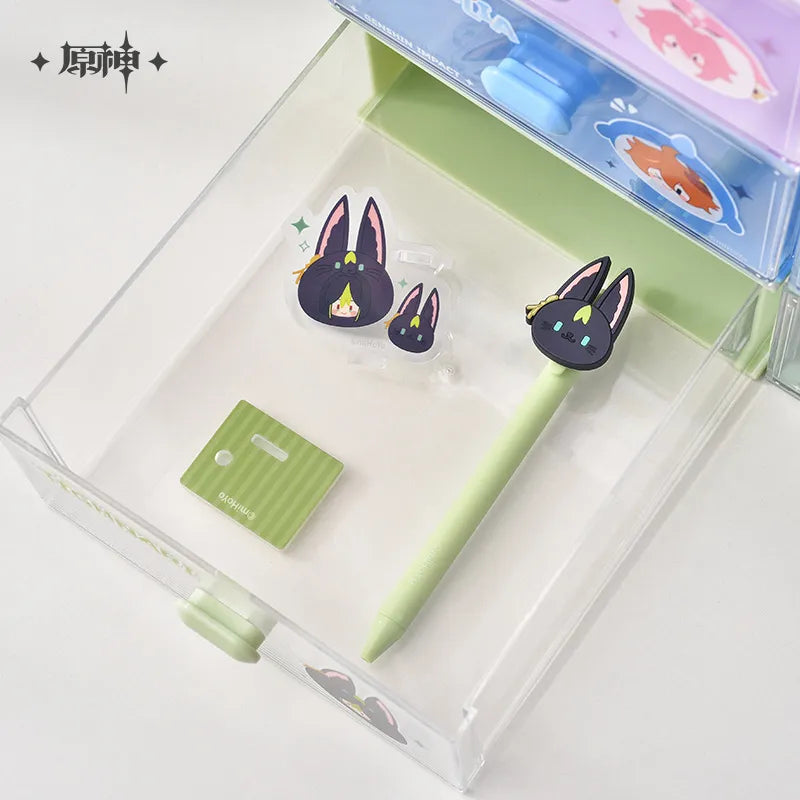 Genshin Impact - Teyvat Zoo Themed Desk Organizer