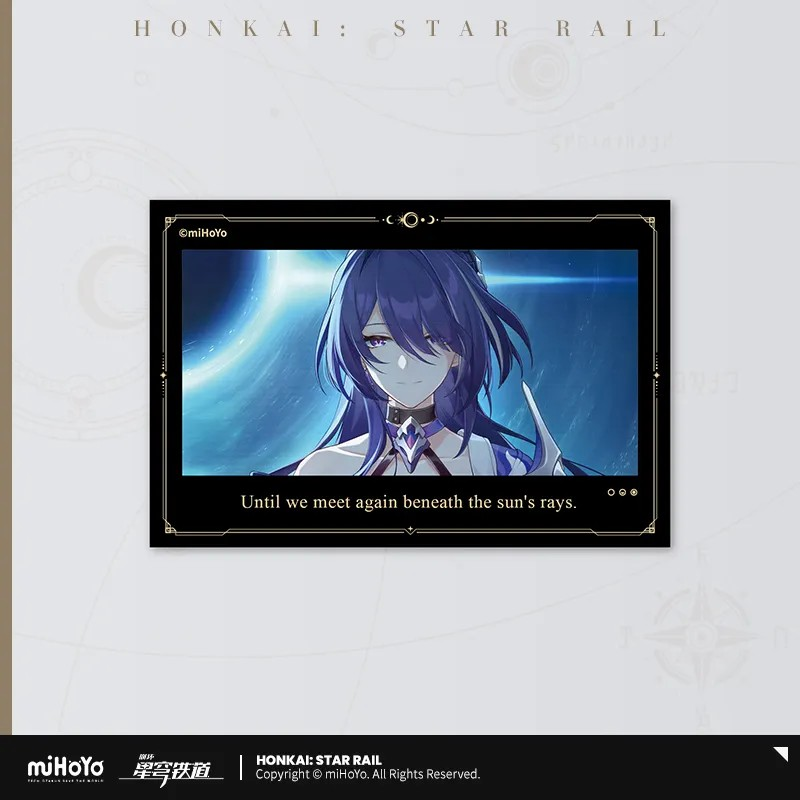 Honkai: Star Rail - Memories of Traveling with You Lenticular Collectible Card