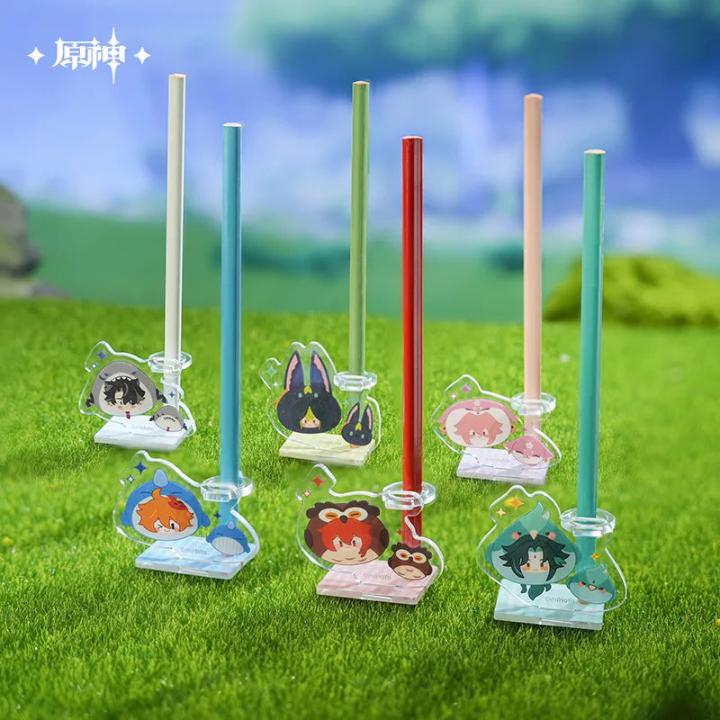 Genshin Impact - Teyvat Zoo Themed Acrylic Pen Holder