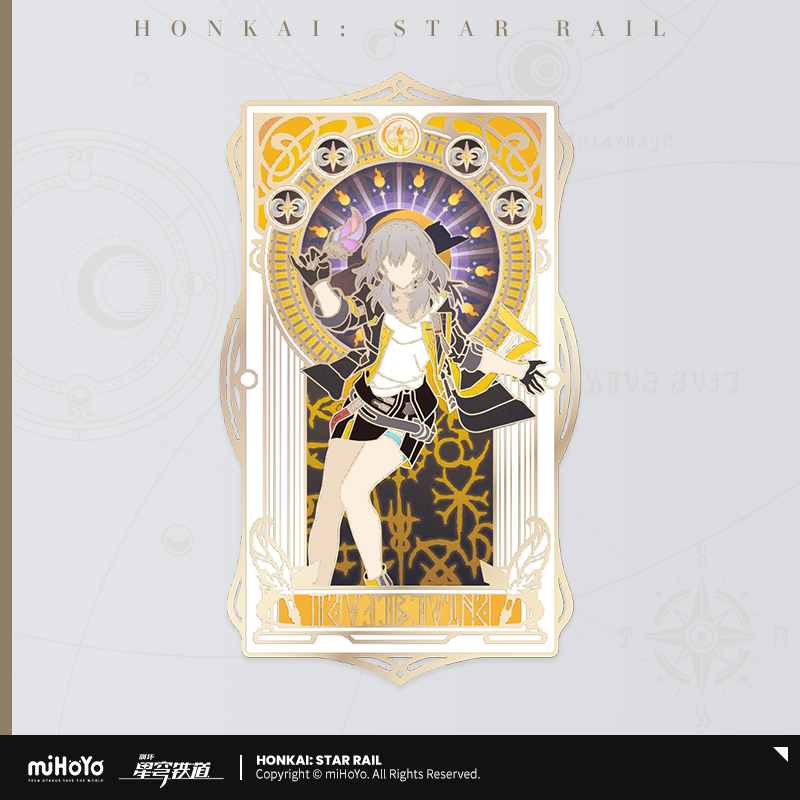 【Pre-Order】Honkai: Star Rail -As I've Written Series Metal Bookmark