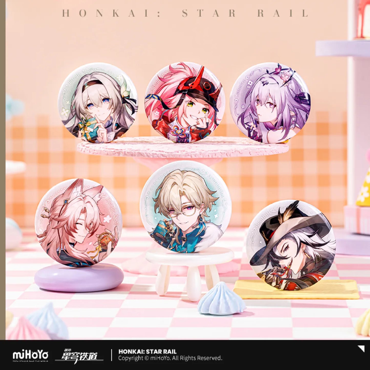 【Pre-Order】Honkai: Star Rail - Cosmic Candy House Series Badge