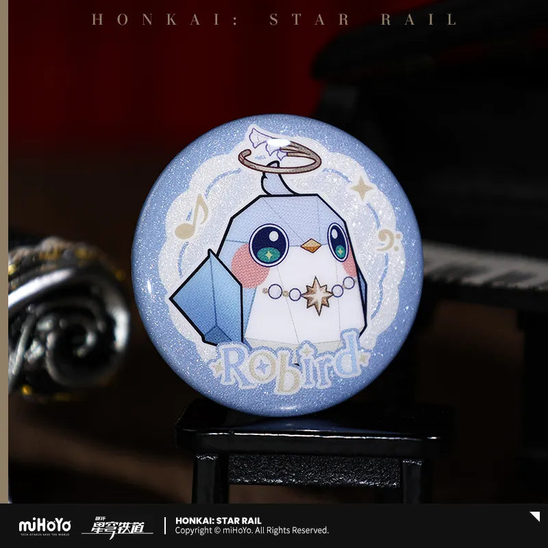 Honkai: Star Rail - Owlbert’s Reception Room Series Chibi Badge Set