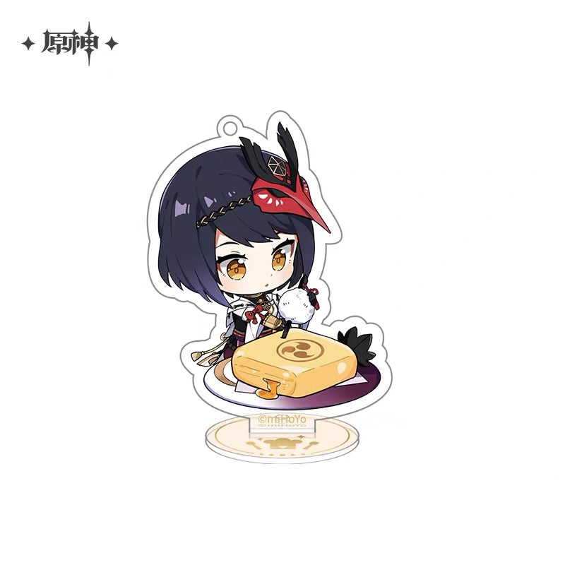Genshin Impact Delicious Party Character Chibi Acrylic Standees