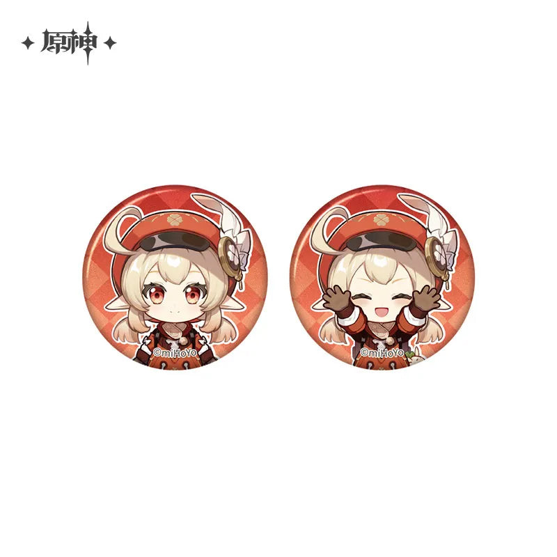 Genshin Impact - The Snapshot of a Jade-Covered Screen Series Mini Badges Set