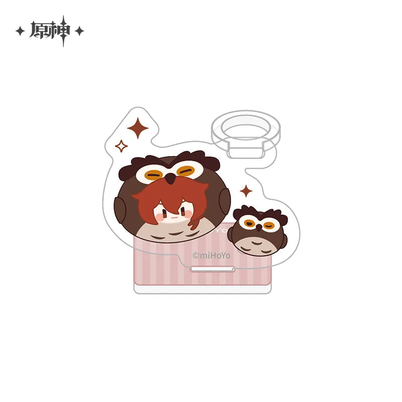 Genshin Impact - Teyvat Zoo Themed Acrylic Pen Holder