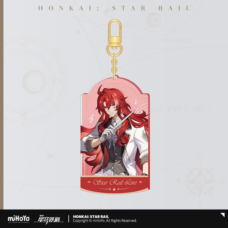 Honkai: Star Rail Live 2025/2024 Acrylic Keychain