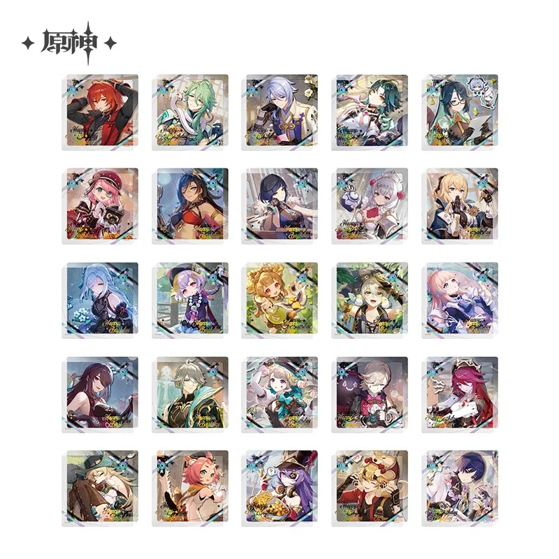Genshin Impact - Day of Destiny Birthday Series Acrylic Coaster 2025