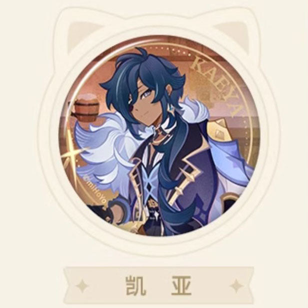 Genshin Impact Genius Invokation TCG Character Badges
