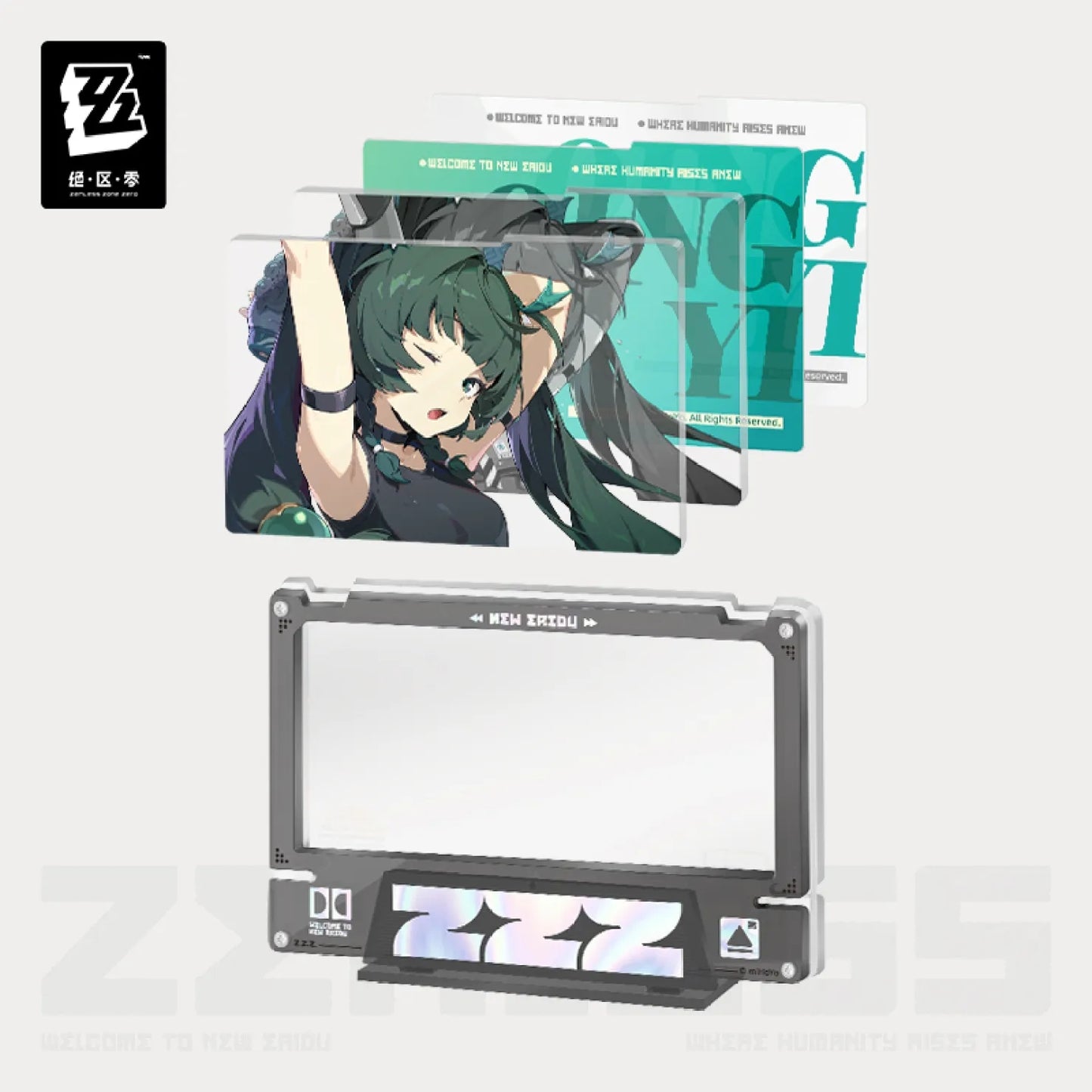 【Pre-Order】Zenless Zone Zero - Mindscape Cinema Layered Acrylic Block : Criminal Investigation Special Response Team