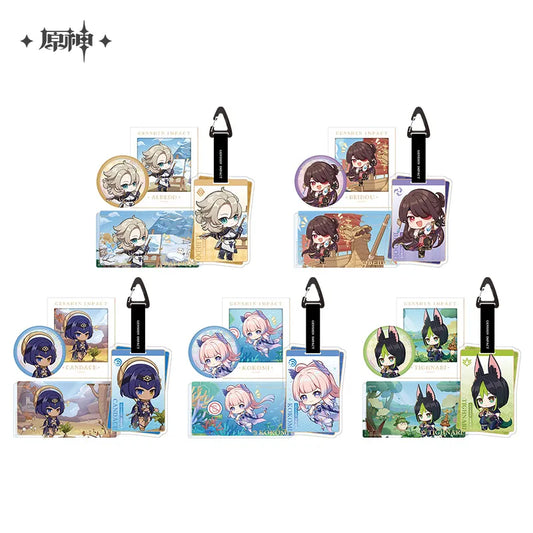 Genshin Impact - Teyvat Nature Discovery Tour Series Merchandise Set