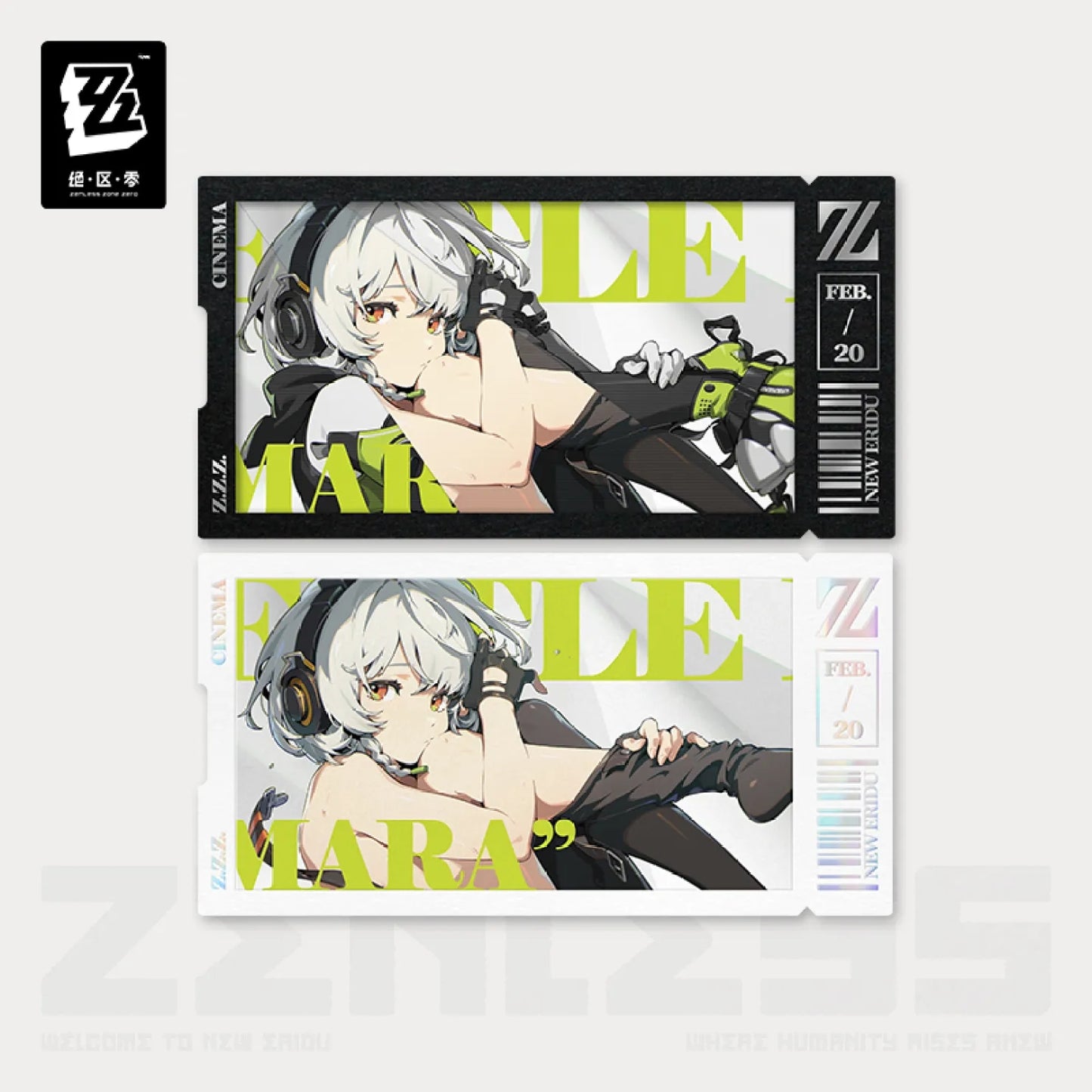 【Pre-Order】Zenless Zone Zero - Mindscape Cinema Collectible Card Set: Cunning Hares