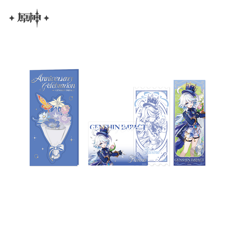 【Pre-order】Genshin Impact - 5th Anniversary Series Commemorative Ticket Set
