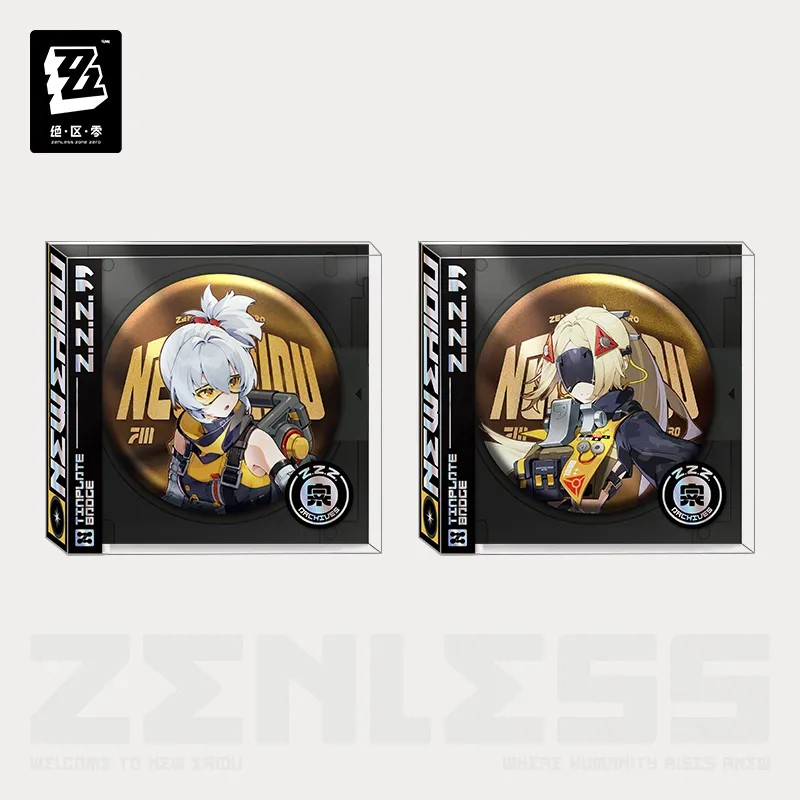 【Pre-Order】Zenless Zone Zero - Standing Design Series Tinplate Badge: Obol Squad