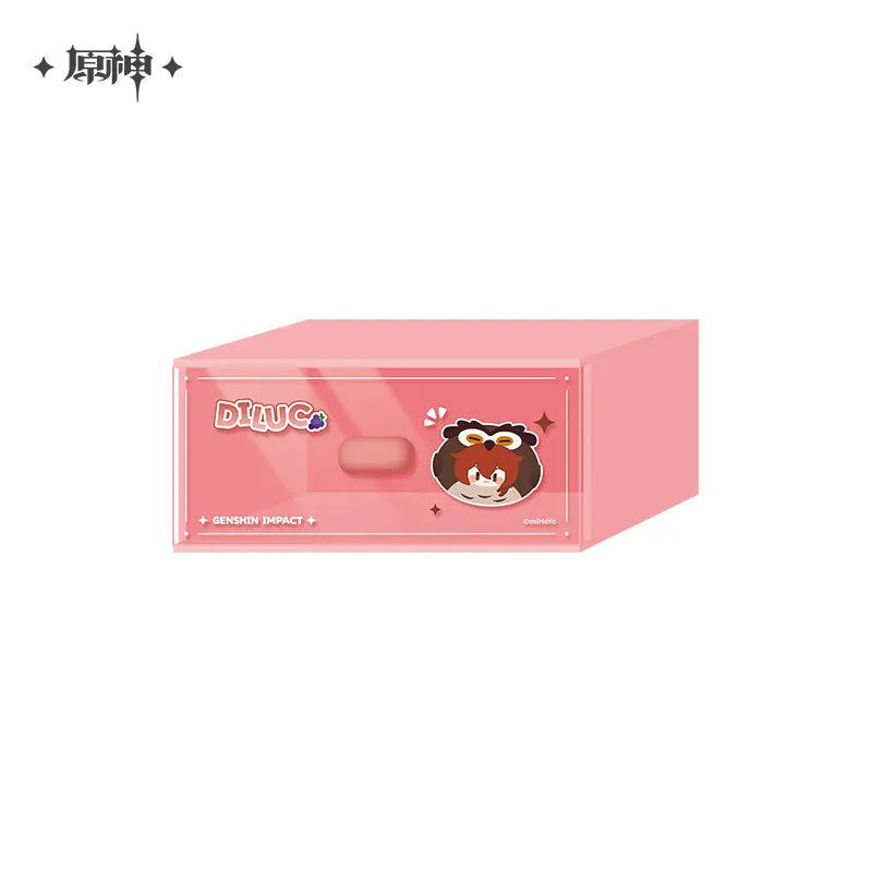 Genshin Impact - Teyvat Zoo Themed Desk Organizer
