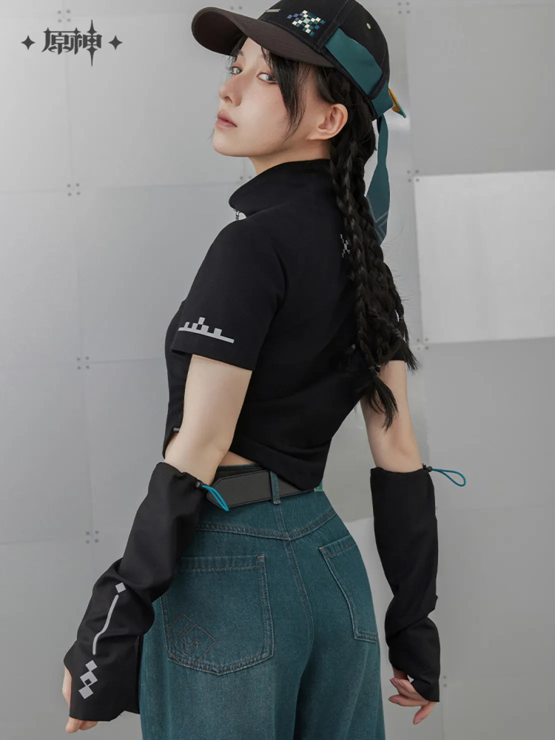 【Pre-Order】Genshin Impact - Kinich Impression Half-Zipper Sleeve T-Shirt