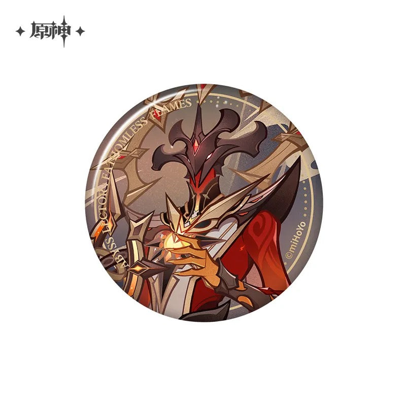 Genshin Impact Genius Invokation TCG Character Badges