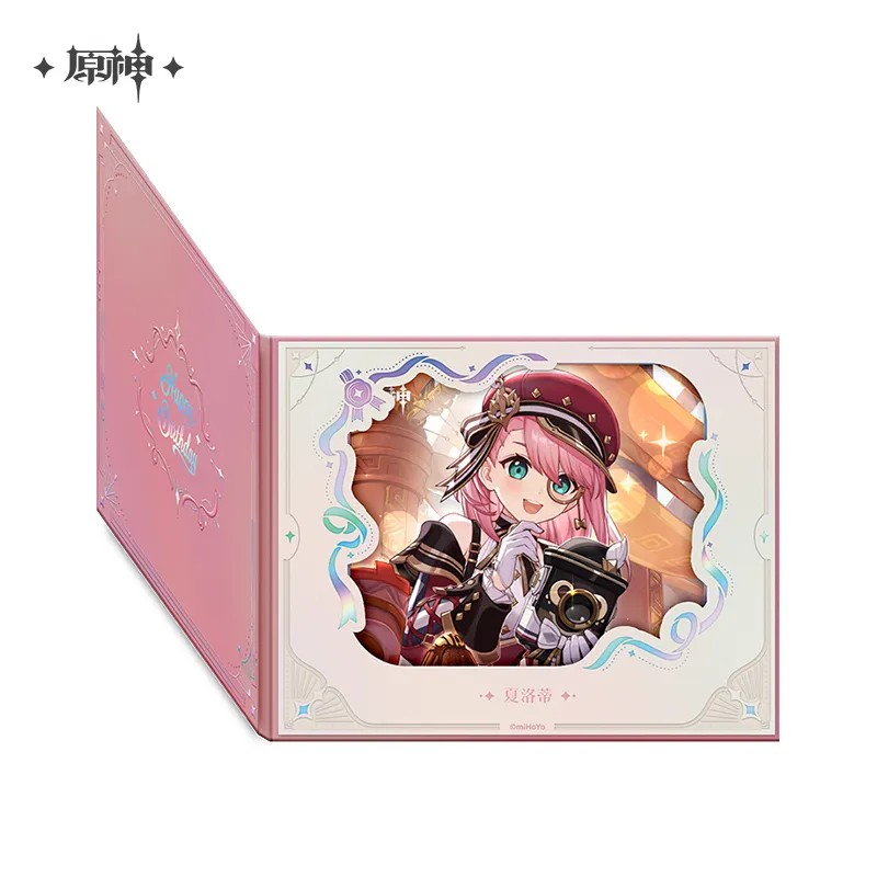 Genshin Impact - Day of Destiny Birthday Series Flip-Style Framed Shikishi 2025