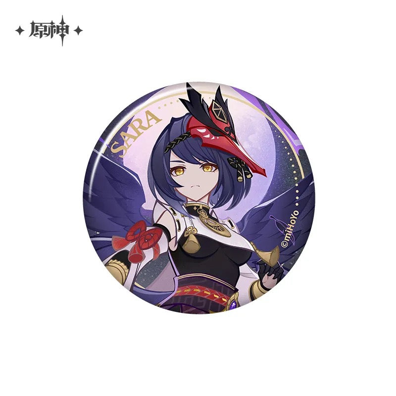 Genshin Impact Genius Invokation TCG Character Badges