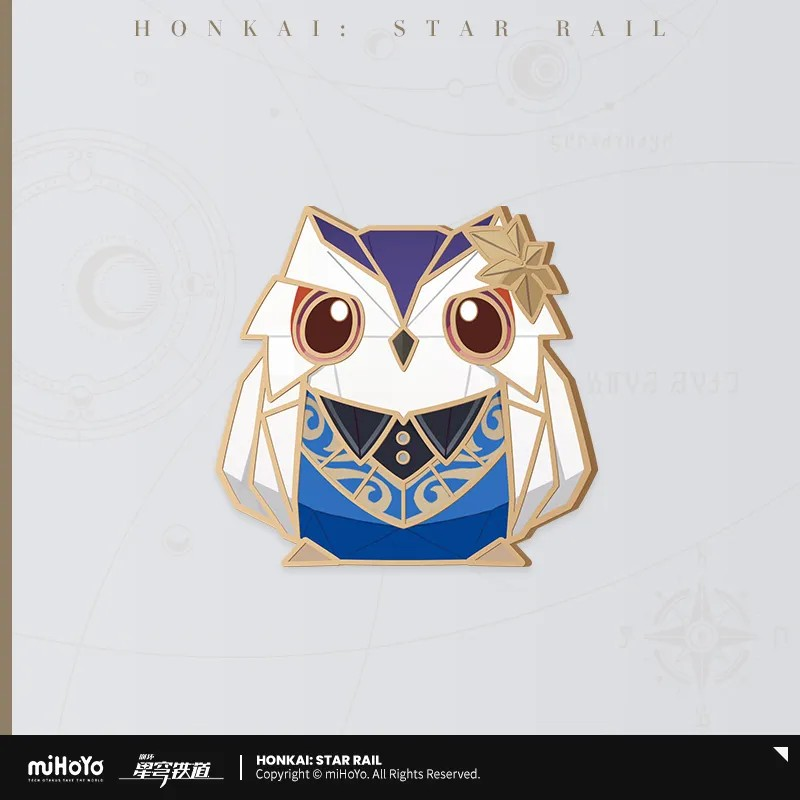 Honkai: Star Rail - Owlbert’s Reception Room Series Metal Badge