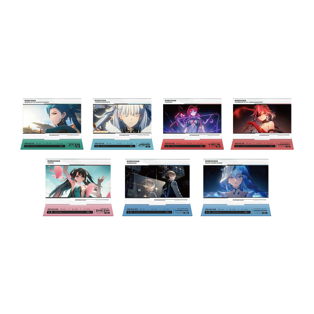 Wuthering Waves - Resonator Themed PV Stills Acrylic Standee
