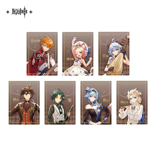 Genshin Concert 2023 Melodies of an Endless Journey Photo Card