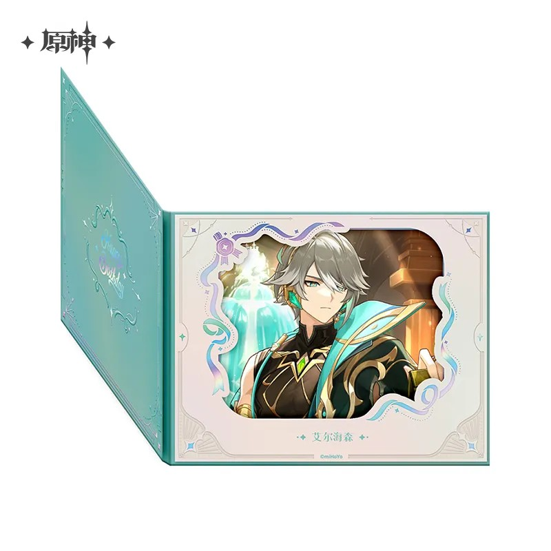 Genshin Impact - Day of Destiny Birthday Series Flip-Style Framed Shikishi 2025