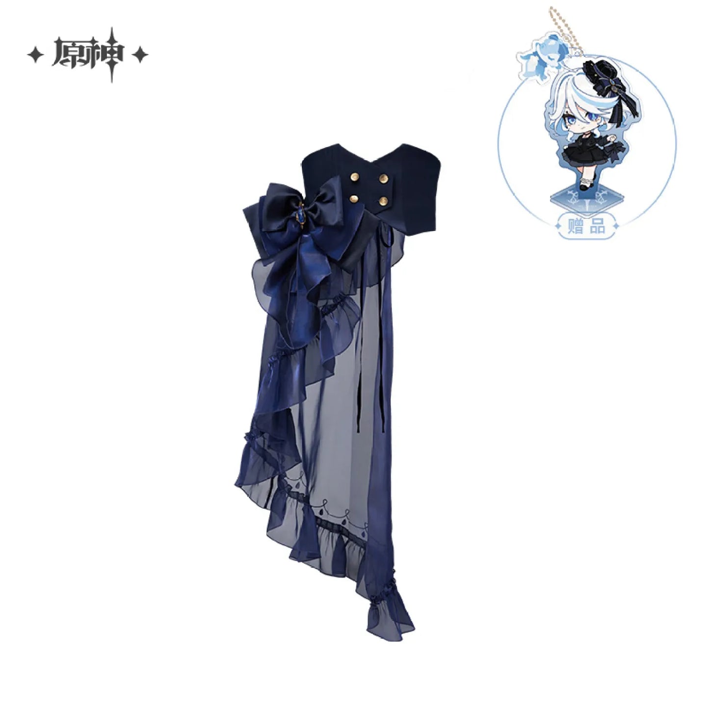 【Pre-Order】Genshin Impact - Furina Impression Serie High-Waisted Shorts / Tailing Corset