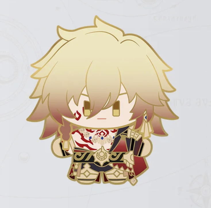 【Pre-Order】Honkai: Star Rail - Chibi Plushie Series Metal Badge