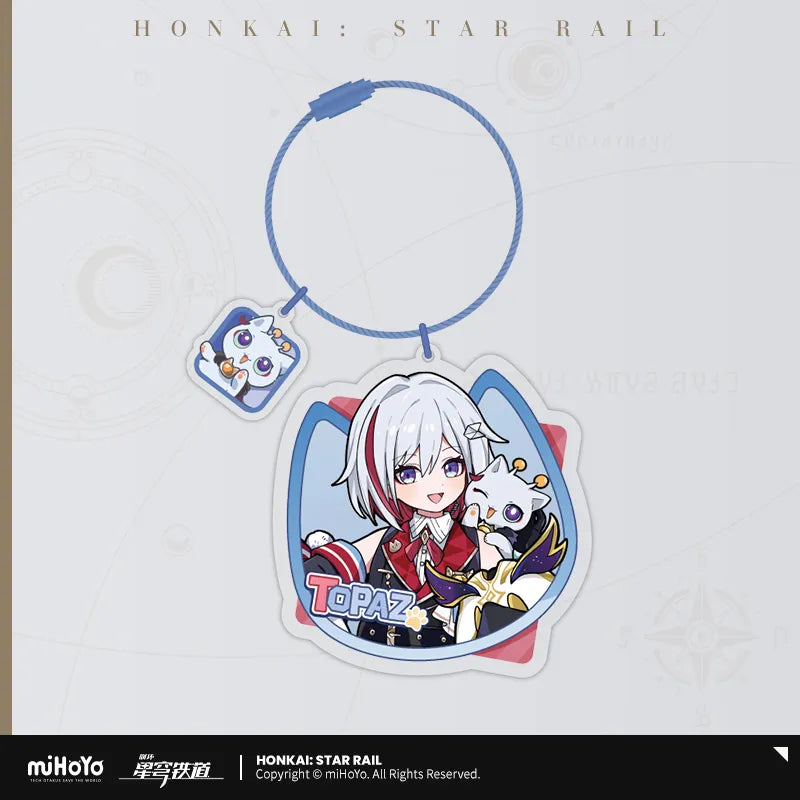 Honkai: Star Rail - Little Cat Series Acrylic Keychain