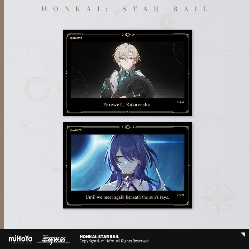 Honkai: Star Rail - Memories of Traveling with You Lenticular Collectible Card
