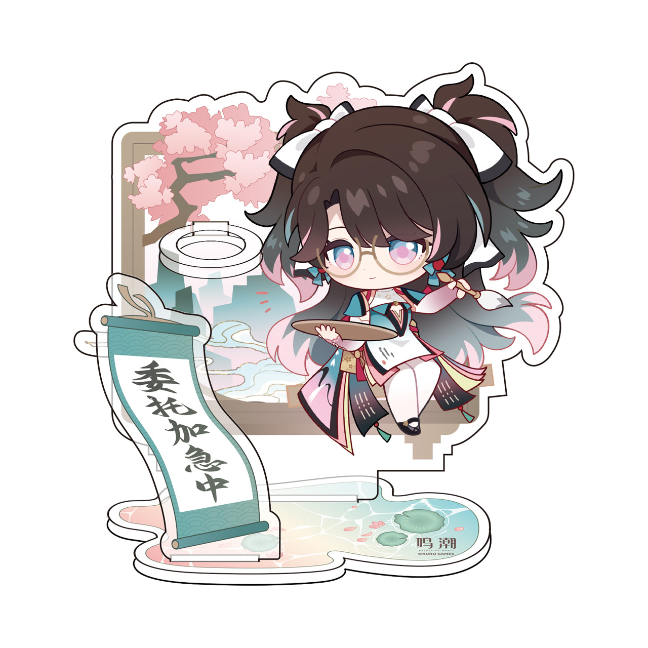 Wuthering Waves - Resonator Themed Chibi Zhezhi Acrylic Pen Holder